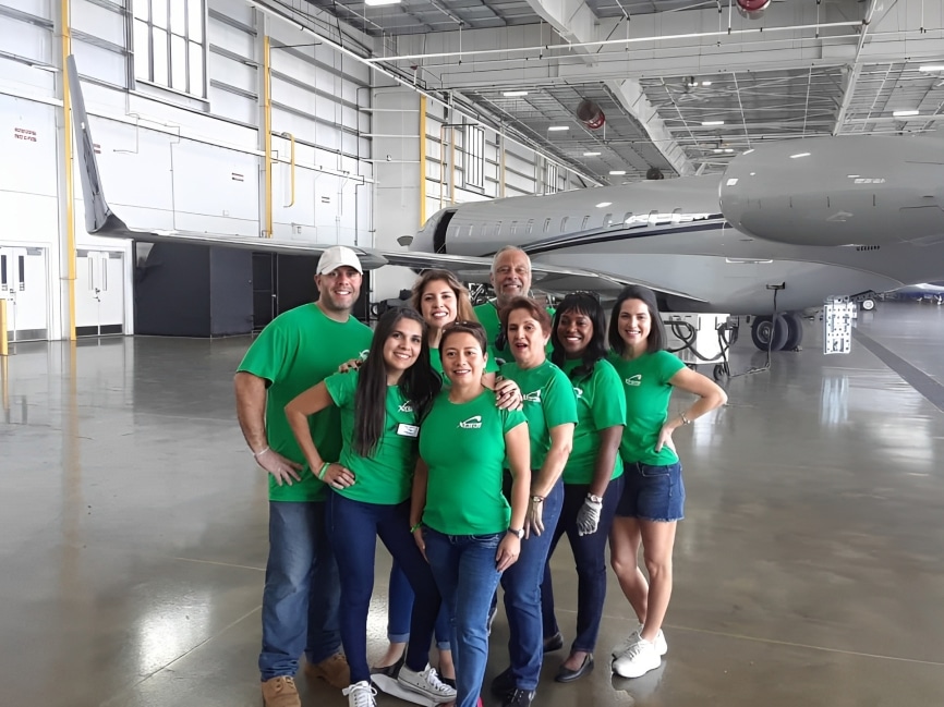 Donating Relief Team