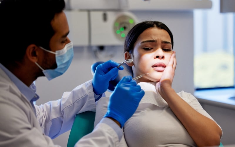 stop throbbing nerve tooth pain